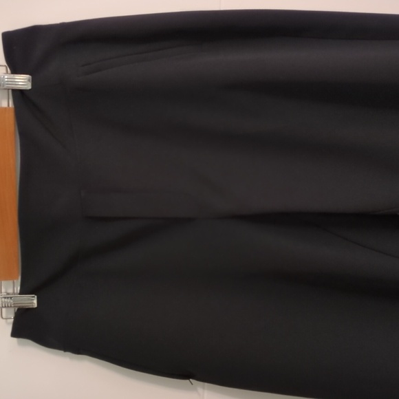 Athleta Black Endless High Rise Straight Stretchy Commuting Travel PantsSz 14-12 - Picture 4 of 13